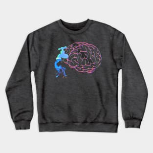 brains on tap Crewneck Sweatshirt